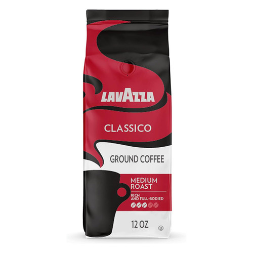 Lavazza Café Molido Classico, 340 g: una mezcla atemporal que captura el auténtico sabor italiano en cada sorbo. Este café molido de tueste medio ofrece un sabor equilibrado con suaves notas de frutas secas y un cuerpo agradablemente cremoso. Ideal para disfrutar en cualquier tipo de cafetera, Lavazza Classico es perfecto para quienes buscan un café rico y aromático para empezar el día o acompañar sus momentos de pausa. Disfruta de la calidad y tradición de Lavazza en cada taza. Lavazza Café Molido Classico, 340 g: una mezcla atemporal que captura el auténtico sabor italiano en cada sorbo. Este café molido de tueste medio ofrece un sabor equilibrado con suaves notas de frutas secas y un cuerpo agradablemente cremoso. Ideal para disfrutar en cualquier tipo de cafetera, Lavazza Classico es perfecto para quienes buscan un café rico y aromático para empezar el día o acompañar sus momentos de pausa. Disfruta de la calidad y tradición de Lavazza en cada taza.