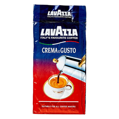 Lavazza Crema e Gusto, Café Molido, 250g: descubre el equilibrio perfecto entre sabor y cuerpo con este café molido versátil, ideal para cafetera italiana y de pistón. Lavazza Crema e Gusto combina granos seleccionados para ofrecer una crema espesa y un sabor robusto con notas de chocolate y especias, brindando una experiencia de café auténtica y envolvente en cada taza. Perfecto para quienes buscan disfrutar de un espresso clásico o de un café intenso en casa. Lavazza Crema e Gusto, Café Molido, 250g: descubre el equilibrio perfecto entre sabor y cuerpo con este café molido versátil, ideal para cafetera italiana y de pistón. Lavazza Crema e Gusto combina granos seleccionados para ofrecer una crema espesa y un sabor robusto con notas de chocolate y especias, brindando una experiencia de café auténtica y envolvente en cada taza. Perfecto para quienes buscan disfrutar de un espresso clásico o de un café intenso en casa.
