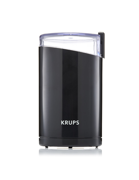 Molino de Café y Especias Krups, ayuda moler perfectamente los granos de café hasta en menos de 10 segundos, puedes moler 3oz de granos para 12 tazas de café, además, puedes moler café, nueces, hierbas y especias en un solo toque.