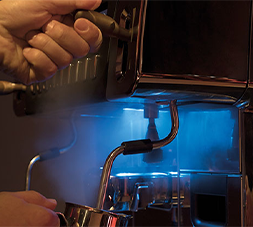 Lanza de vapor inteligente