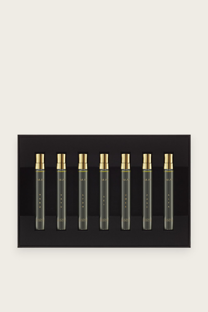 香水(ユニセックス) amano Discovery Set - Elegant Fine Fragrances - Aman Essentials