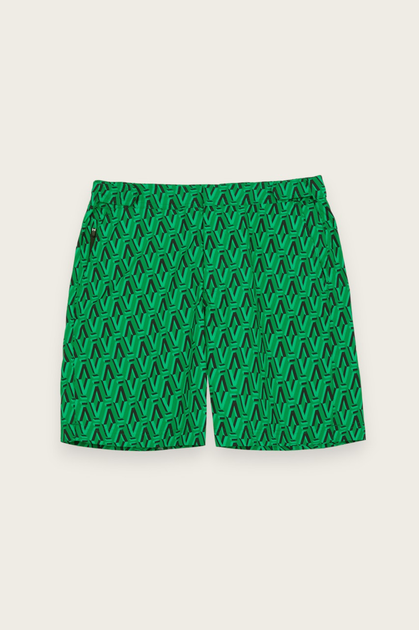 ★AMES-WORLDWIDE★TERRY SIGNATURE LOGO SHORTS GREEN★正規品 AMESWORLDWIDE（アメスワールドワイド）の「AMESworldwide