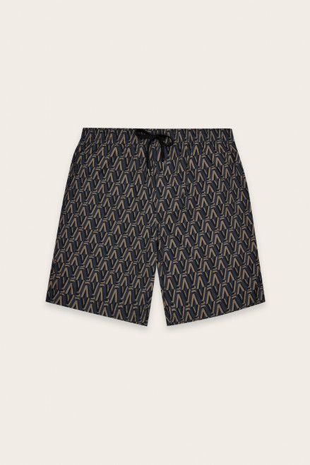 Monogram Swim Short - Grey