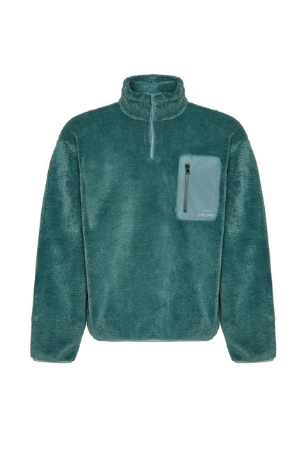 Unisex Fleece Pullover - Mineral Blue