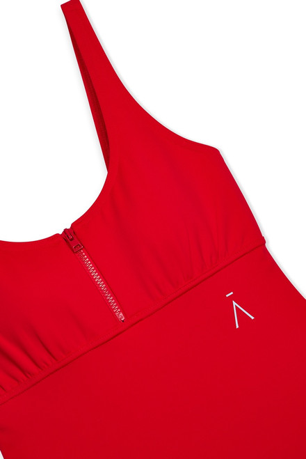 Women's Swimming Costume - Goji Berry