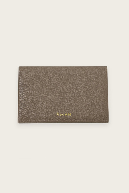 OSTKAKA | AMUSE ACCORDION CARD WALLET BUTTER [正規品/関税込] Origami Grey Credit Card Holder - Aman Essentials