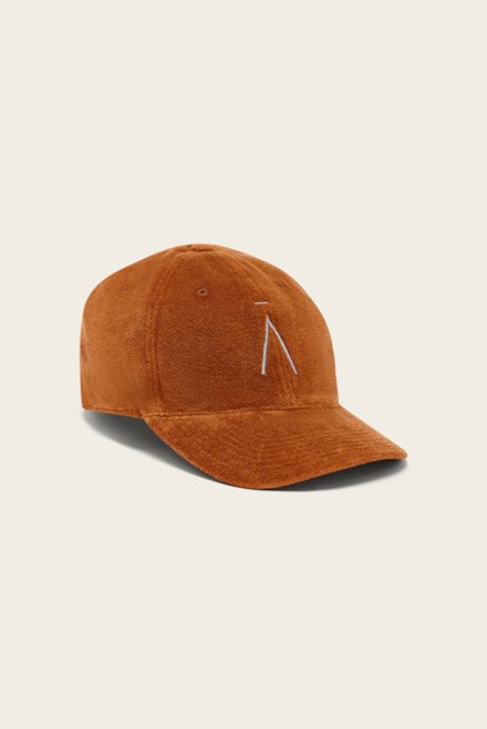 A Logo Towelling Cap - Rust