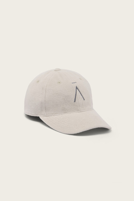 A Logo Towelling Cap - Stone