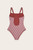 Monogram Swimsuit - Pink