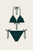 Block Colour Bikini Bottom - Dark Green