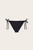Block Colour Bikini Bottom - Black