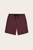 Monogram Swim Short - Burgundy