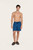 Monogram Swim Short - Midnight Blue