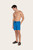 Block Colour Swim Short - Mid Blue