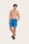 Block Colour Swim Short - Mid Blue