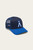 A' Logo Trucker Hat - Blue