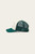 A' Logo Trucker Hat - Dark Green
