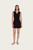 Women's Knitted Tennis Dress - Black