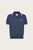 Men's Knitted Tennis Polo - Blue