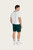 Men's Knitted Tennis Polo - Ecru