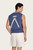 Unisex Knitted Tennis Vest - Blue