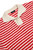Unisex Knit Polo - Goji Berry Stripe