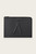 Debossed Zip Document Folio Black