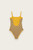 Monogram Swimsuit - Yellow
