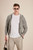 Men's T-Shirt with Bound Collar — White