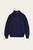 Cashmere Knitted Jacket - Navy