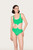 Metal Swimsuit - Verde Fluro