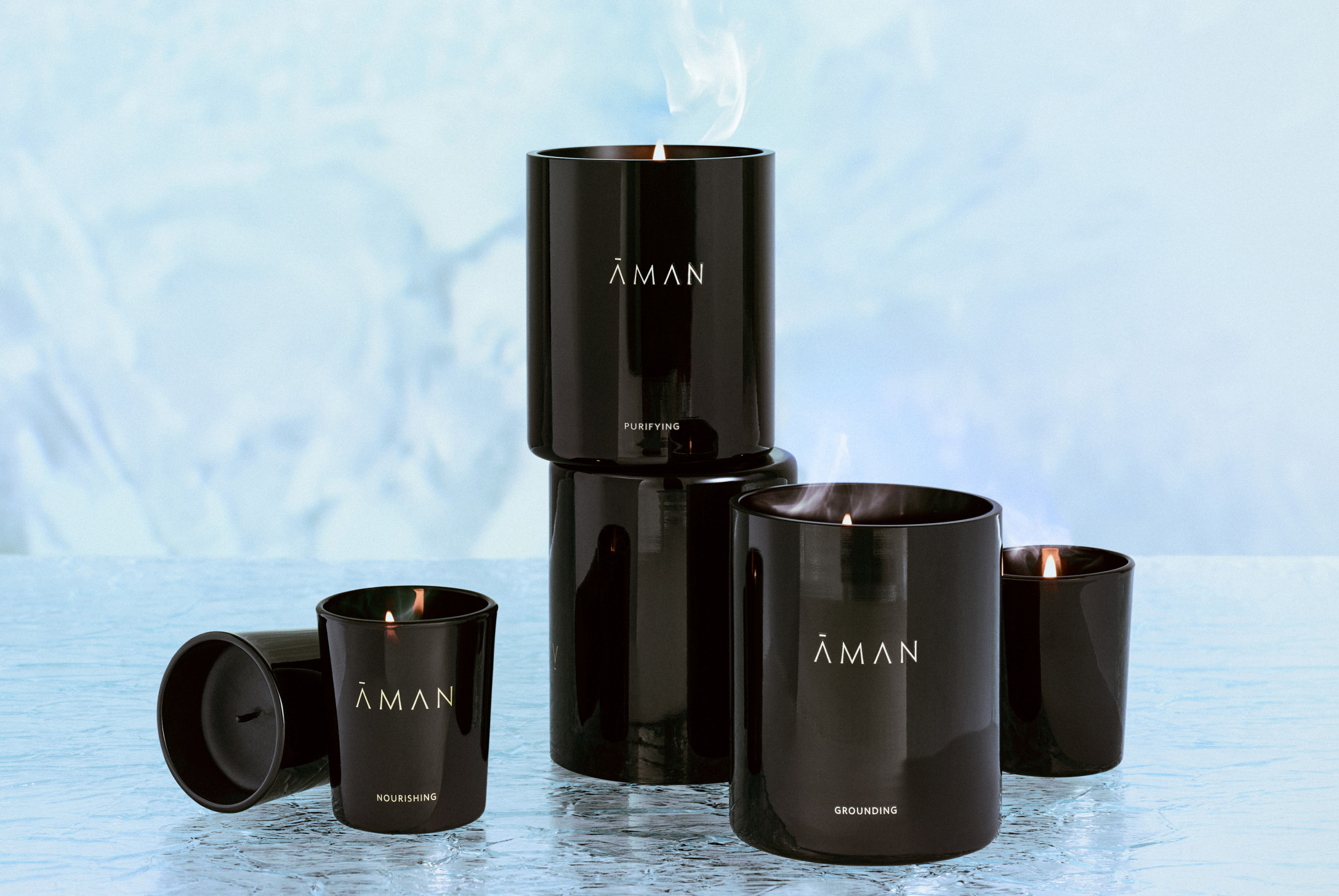 アロマグッズ AMAN Purifying Candle 220g AMAN Purifying Candle (220g) | Harrods US