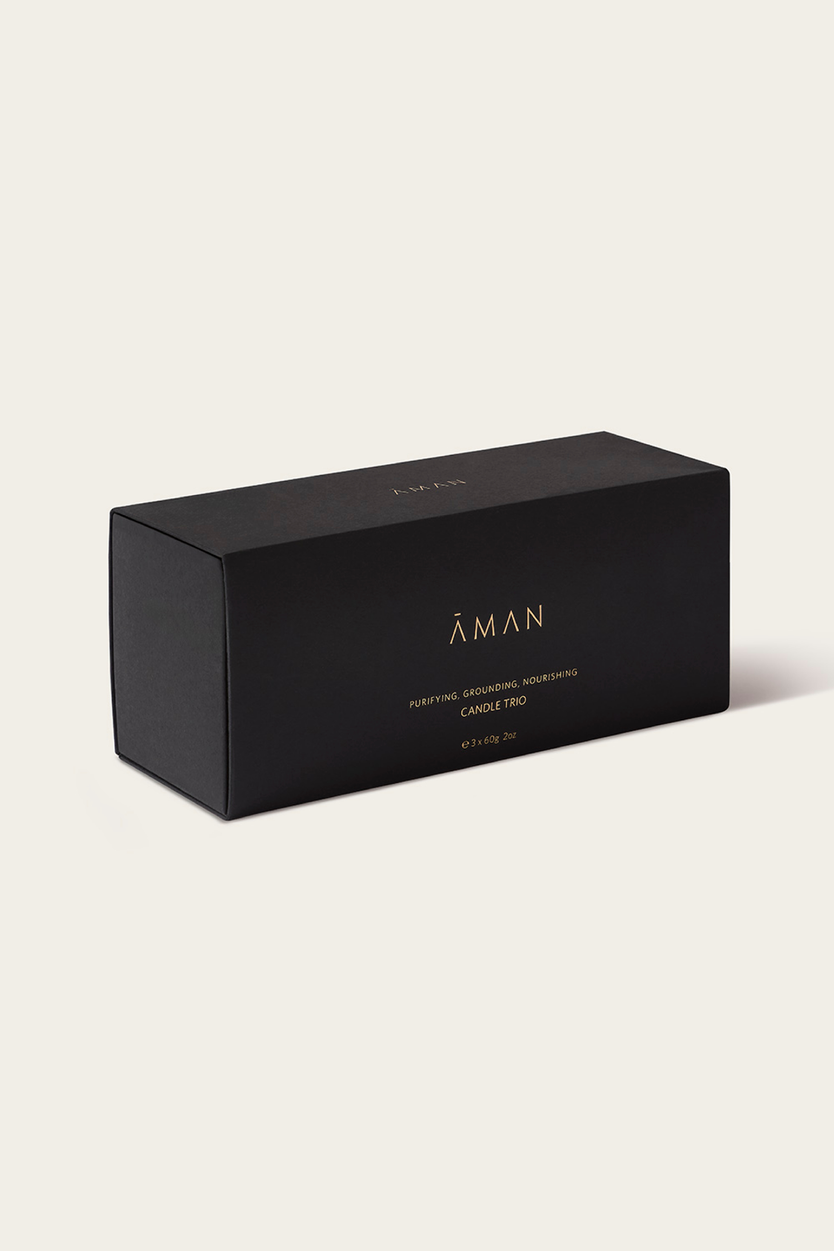 Mini Candle Trio 60g - Spa Candle Gift Set - Aman Essentials