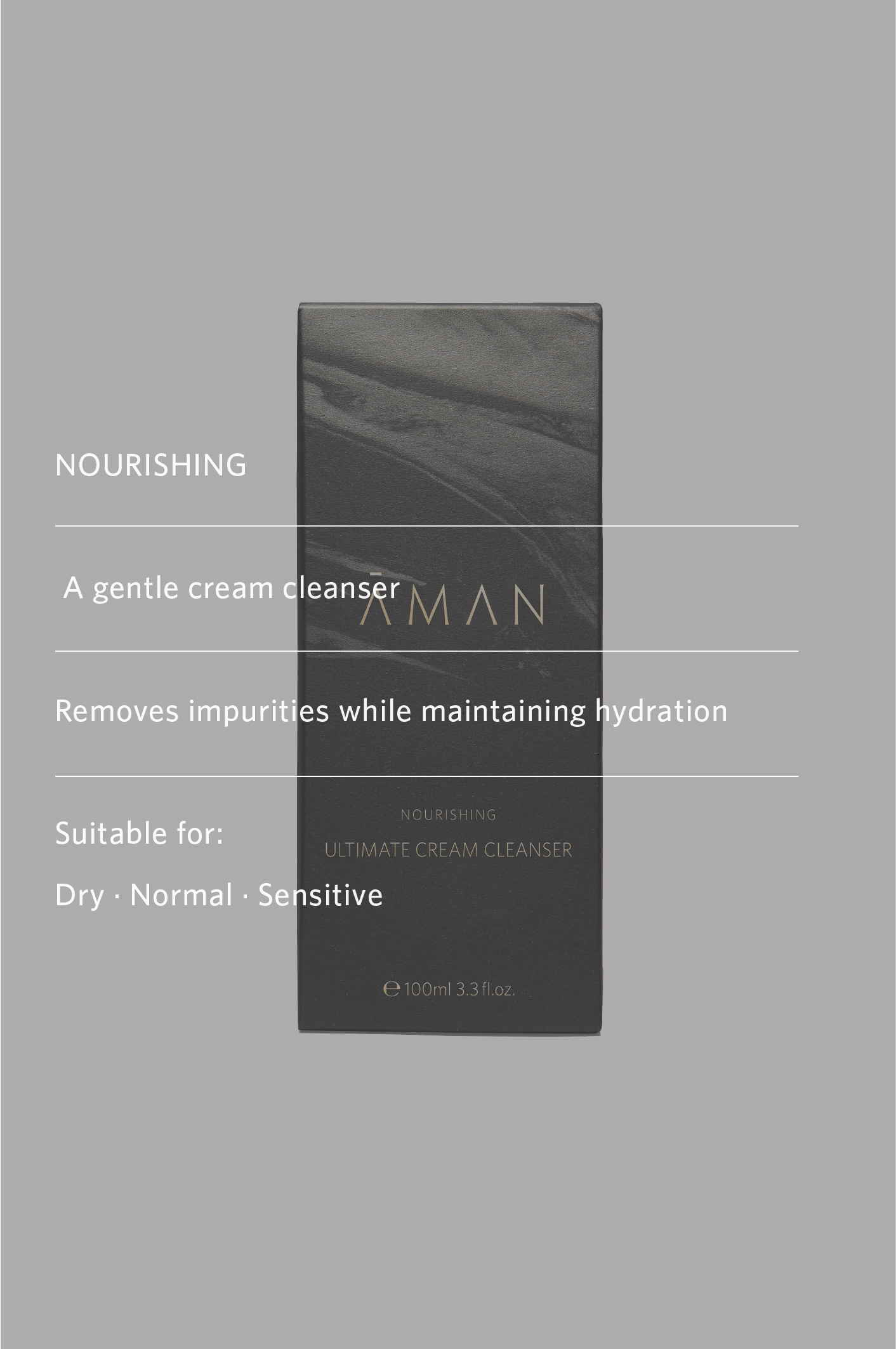 【新品未使用】Aman アマン クレンジングクリーム AMAN SPA Luxury Cleanser for Glowing Skin - Aman Essentials