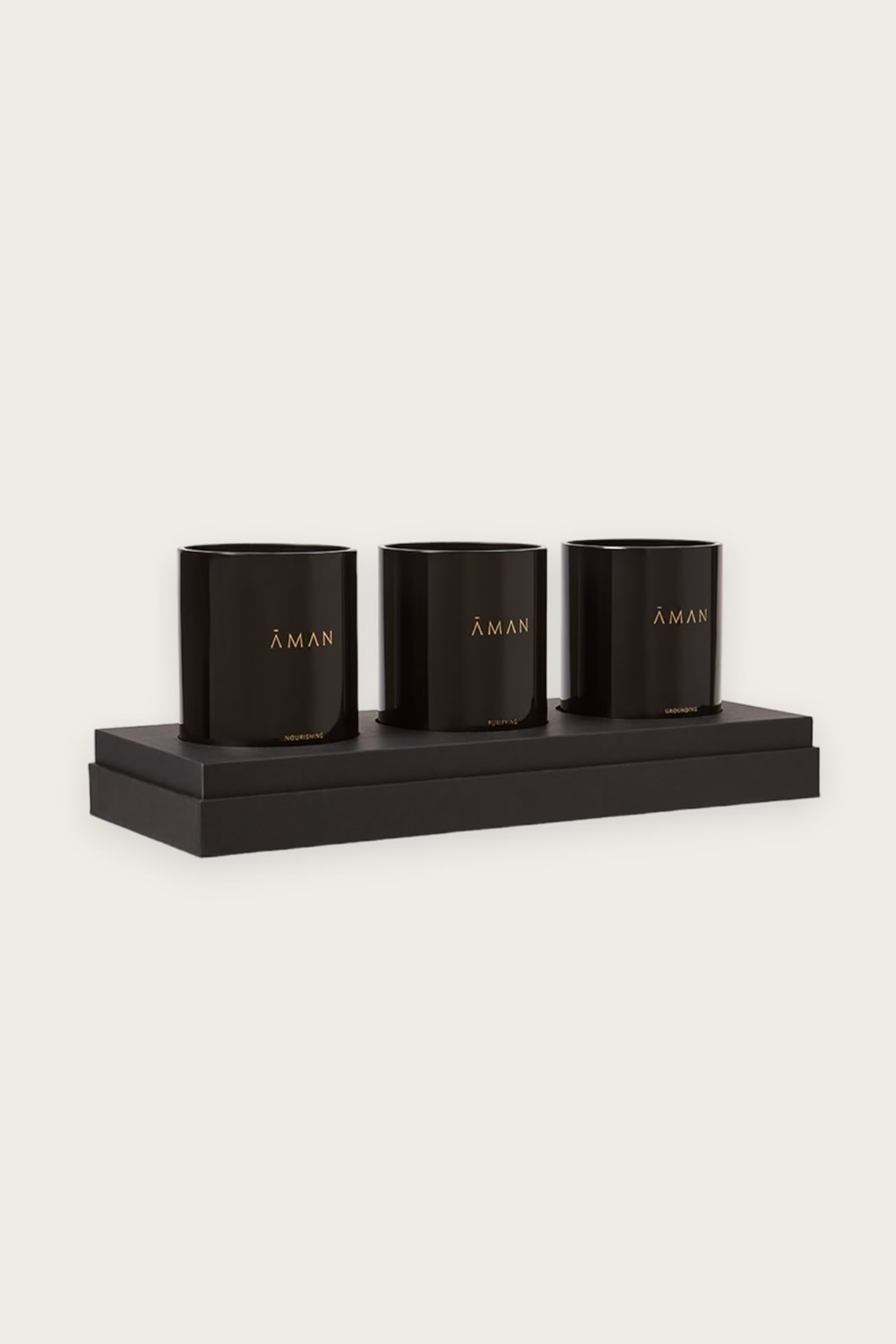 Candle Trio - Spa Candle Gift Set - Aman Essentials