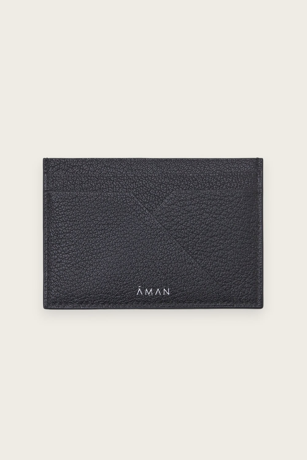 Black Leather Credit Card Holder