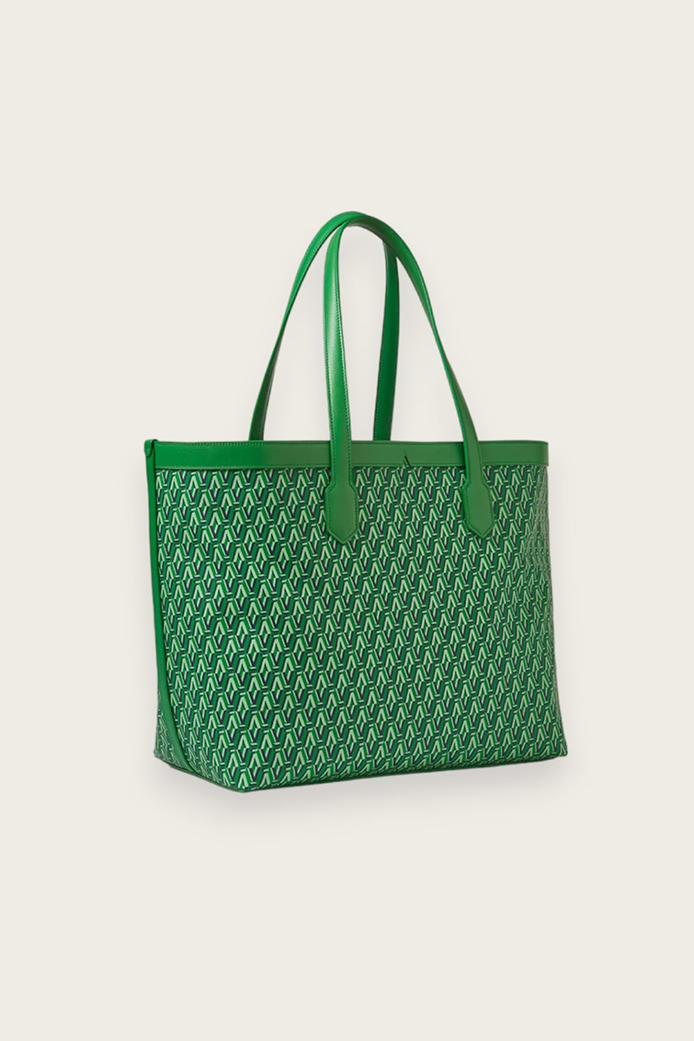 Green Monogram Tote Bag Luxury Classic Tote1