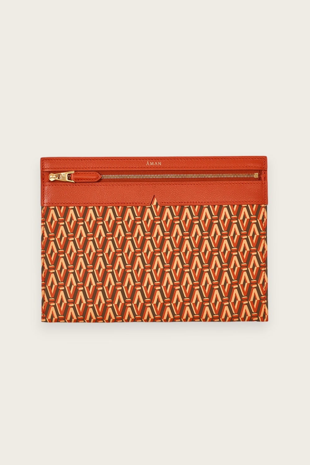 Orange Monogram Pochette - Luxury Mini Pochette Bag