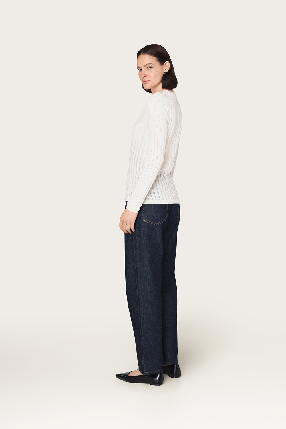 Ivory Cashmere Cardigan - Stylish and Soft - Aman Essentials