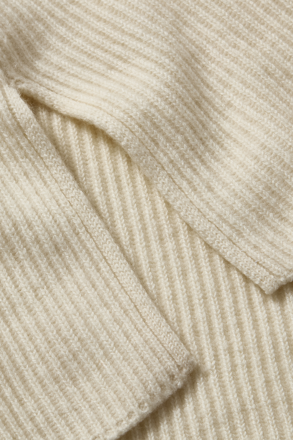 Womens Tunic Cashmere Sweater Cream Aman Essentials