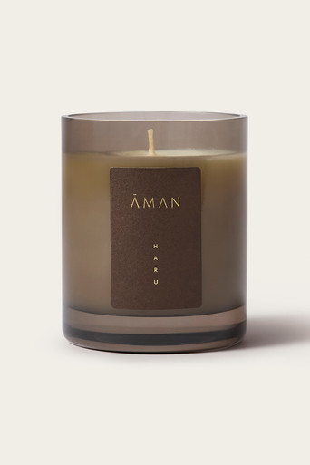 Fine Fragrance Candle Haru – Luxury Spa Candle – Aman Essentials