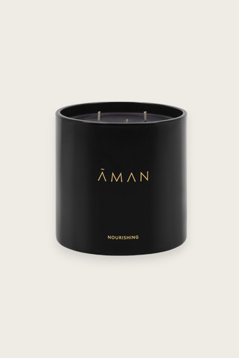 新品未開封 AMAN NOURISHING CANDLE アマン キャンドル Large Nourishing Candle - Luxury Spa Candle - Aman Essentials