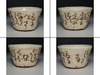  Antique Japanese Pottery Tea Pot and Cups set by Otagaki Rengetsu #2590