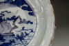 Old Imari - Antique Japanese Blue and White Porcelain Plate in Edo Era #2670
