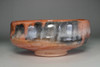 aka raku hira chawan - Japanese Pottery Tea Bowl by Shoraku w/box #2732