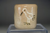 Nakamura Donen III 'Futaoki' pottery lid lest #2873
