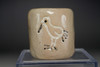 Nakamura Donen III 'Futaoki' pottery lid lest #2873