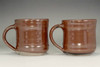 Hamada Shoji mongama 2 set of vintage mug cups #2889