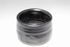 Tsukigata Nahiko 'kuro chawan' mat black glazed tea bowl #3123