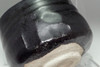 Tsukigata Nahiko 'kuro chawan' mat black glazed tea bowl #3123